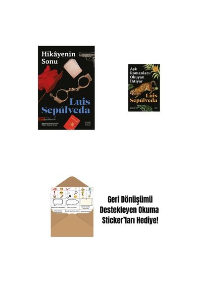 Hikâyenin Sonu + Aşk Romanları Okuyan İhtiyar + Okuma Sticker'ları