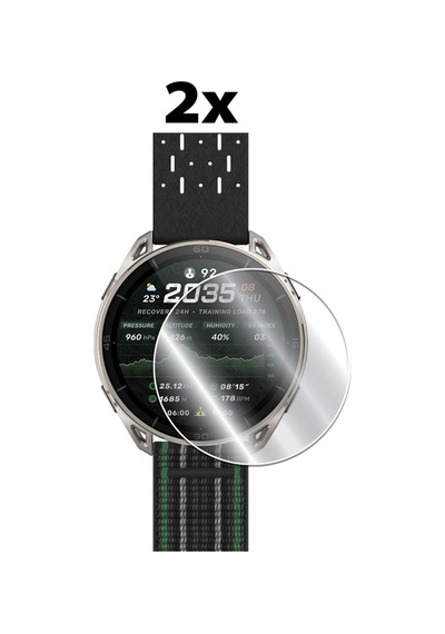 Amazfit Cheetah 2 Ultra Gps Smartwatch İle Uyumlu Ipg Hydrogel İnce Tpu Ekran Koruyucu 2 Adet