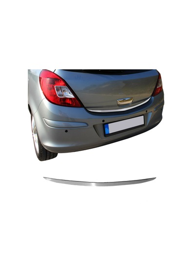 Opel Corsa D Hb Krom Bagaj Alt Çıta 2006-2015 Arası P.Çelik