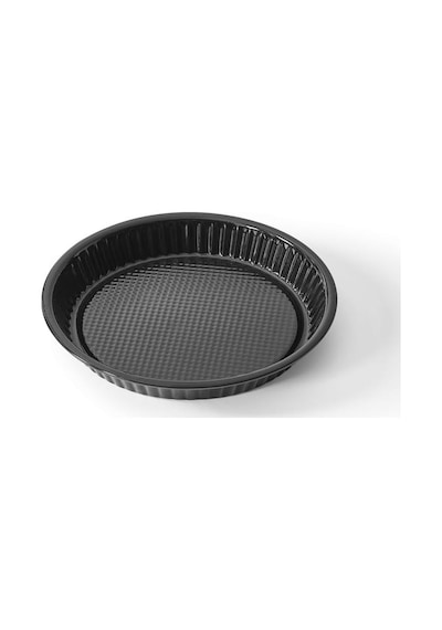 Cook-lab 30cm Zindeliklı Emaye Kaplama Tart Turta Kek Kalıbı Siyah Diğer