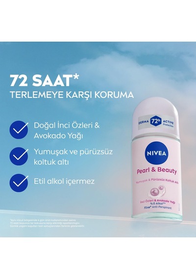 Creme Care Nemlendirici Duş Jeli 250ml Ve Rollon Deodorant Pearl&beauty 50ml, 72saat Anti-perspirant Diğer