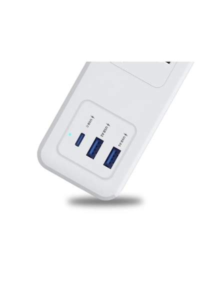 Honeywell Akım Korumalı Priz 4lü 1xtype-c 2xusb-a Hc000042