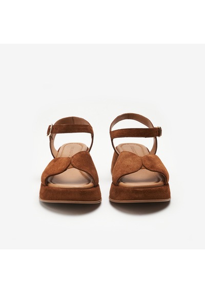 Bruciato Sandalet Kadın 04b2 Frau Suede Platform Sandals