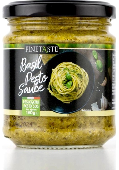 Fine Taste Fesleğenli Pesto Sos 190 G