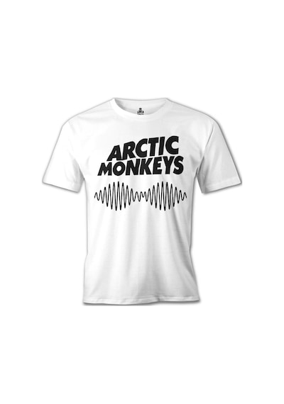 Arctic Monkeys 2 Beyaz Erkek Tshirt