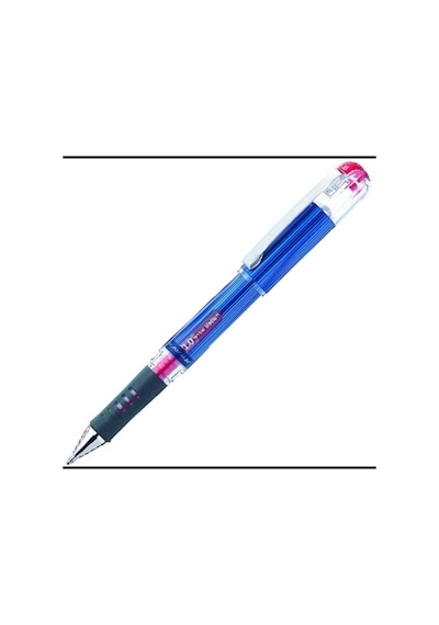 Pentel Jel Roller Metalik Kalem Kırmızı 1mm K230 Kı