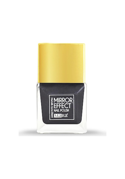 Mara Yeni Metalik Ayna Efekti Oje Siyah 15 Ml 0