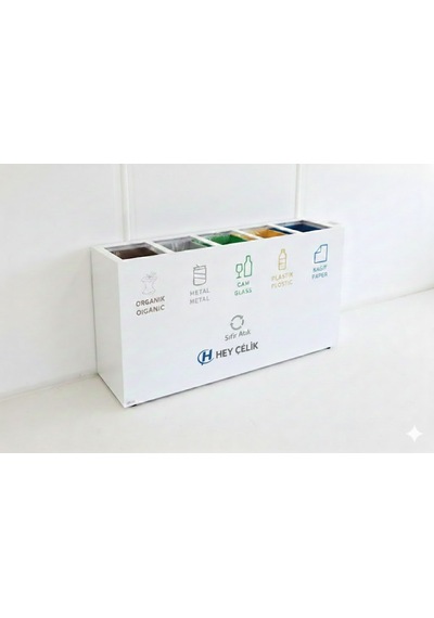 5 Li Sıfır Atık Geri Dönüşüm Ünitesi Gd-006 Profesyonel Metal Atık Ayrıştırma Sistemi Hey Çelik