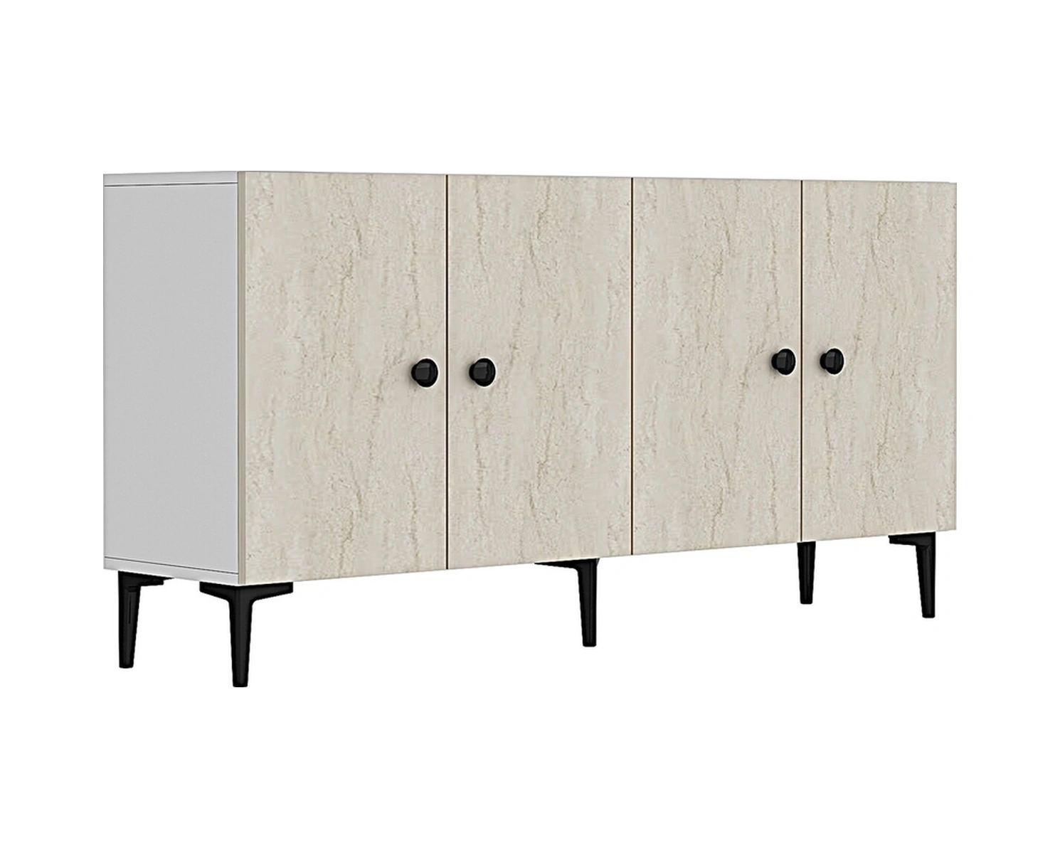 Ka1518bt Pella150 Konsol, Kahve Köşesi, Tv Sehpası Beyaz-traverten Kapak 150cm Çok Renkli Ka1518bt Pella150 Konsol, Kahve Köşesi, Tv Sehpası Beyaz-traverten Kapak 150cm Çok Renkli