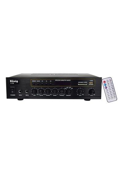 König K-150 Usb-sd-bt- 2x80 Watt Trafolu 2 Bölgeli Anfi