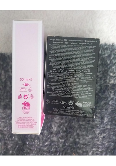 Avon Soft Musk Kadın Parfüm Edt 50 Mlve Avon Rare Onyx Kadın Parfüm Edp 50 Ml. Misk - Vanilya