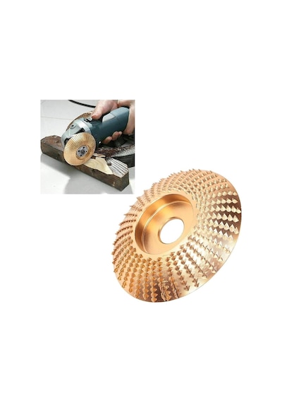 Depolife Ahşap Törpü Eğe Disk 85mm Kuksa Tabak Oval Oyma Açılı Taşlama Diski Aşındırıcı Oyma Şekillendirme