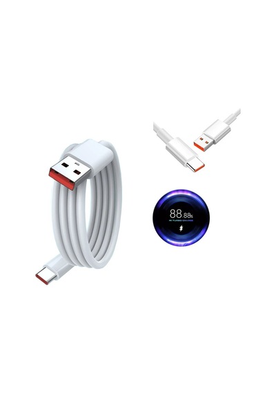 Tonex 67w Turbo Başlık Usb Kablo Şarj Seti Turbo Şarj Saniye Sayar 67w 6a - Ty67w