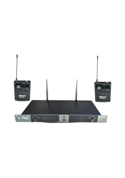 Bofmann Bf-650yy Uhf Kablosuz Mikrofon Seti - Çift Yaka Mikrofonu