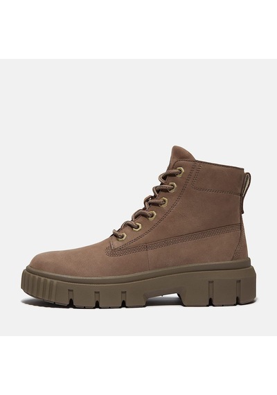 Timberland Greyfield Mid Lace Up Kadın Bot-33975 Kahverengi