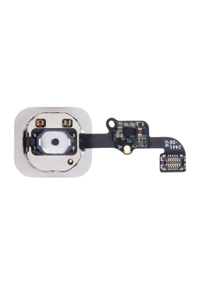 Apple Uyumlu iPhone 6 Home Tuşu Touch Id Flex Sensör Orta Tuş Beyaz