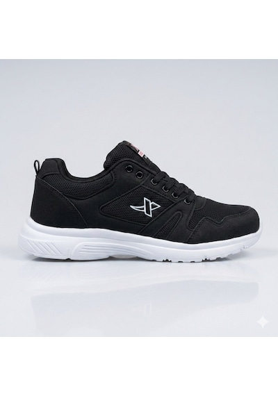 Xstep Unisex 36-47 Numara Arası Rahat Günlük Tekstil Spor Ayakkabı Siyah - Beyaz