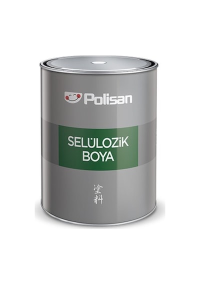 Polisan Selülozik Boya Bayrak Kırmızı 2,3 Lt