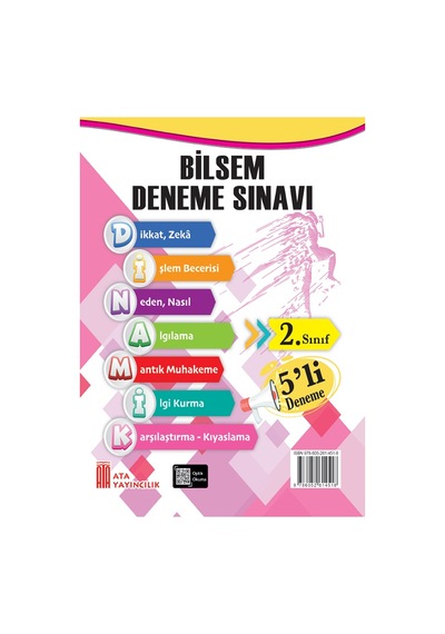 Ata Yayıncılık 2. Sınıf Bilsem 5'Li Deneme Sınavı