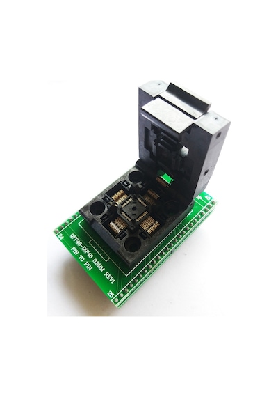 QFP48 TQFP48 DIP48 0.5 MM Pitch Programlama Adaptörü