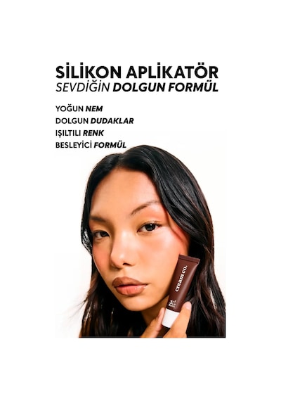Cream Co. Onarıcı Besleyici Nemlendirici Dudak Bakımı 3in1 Lip Balm Mocha