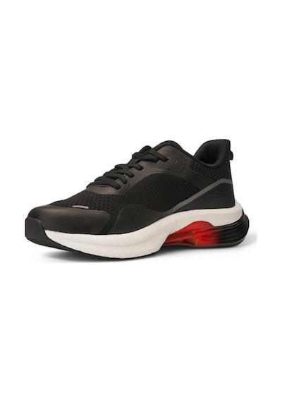 25402 Erkek Triko Rahat Sneaker Siyah