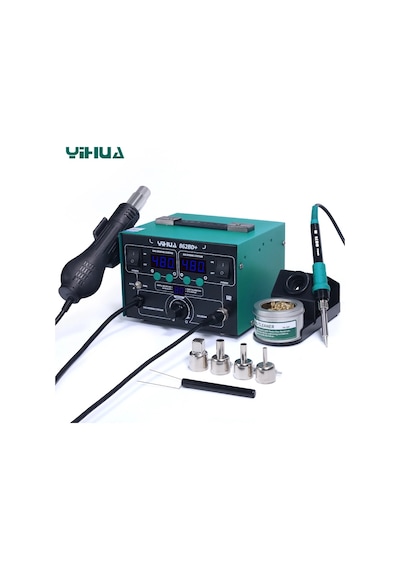 Yihua 862bd+ 2in1 Sıcak Hava Üflemeli Havya İstasyonu 720w