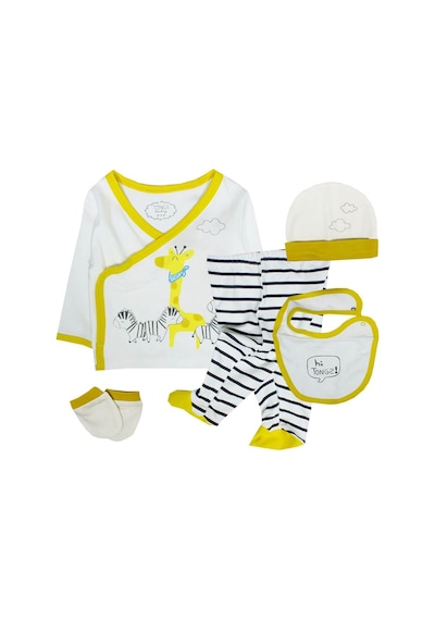 Tongs Baby Best Friend 5'Li Set 0-3 Ay Hastane Çıkışı -Sarı Çok Renkli