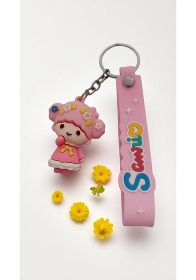 3d My Melody Silikon Anahtarlık Çanta Aksesuar .