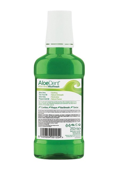 Aloedent Gotu Kola Ve Aloeveralı Ferahlatıcı Ağız Bakım Suyu 250 Ml
