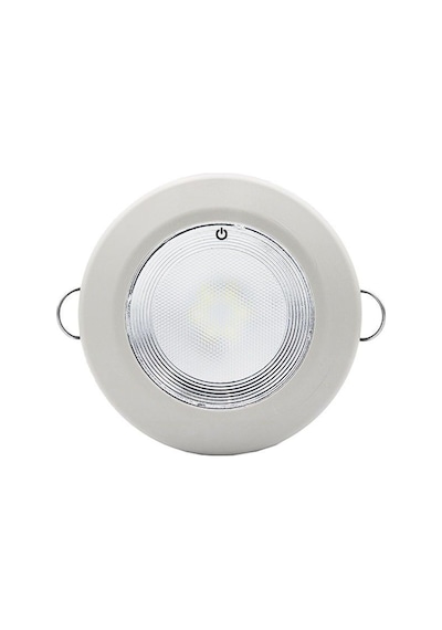 Sanel Butonlu Spot 12V Renk Modlu Beyaz-Gece Mavisi SSPEB.12WB-CG
