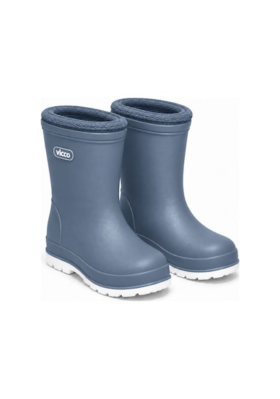 Vicco Mellow Kürklü Pvc Su Çizmesi Yağmur Botu Ortopedik Çocuk Bot Çok Renkli