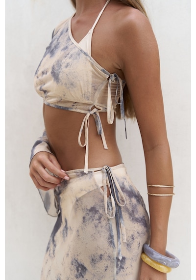 Mai Collection Mai Studios Co. Efthimos Tek Omuz Sarı Crop Etek Takım Sarı Mai Collection Mai Studios Co. Efthimos Tek Omuz Sarı Crop Etek Takım Sarı