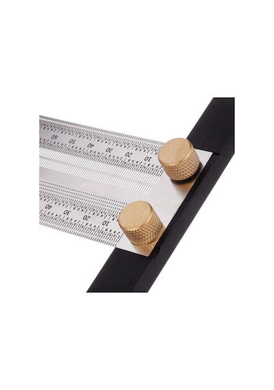 Rox Wood 0090 Hassas Işaretleme Şablon Paslanmaz T Cetvel 300 Mm