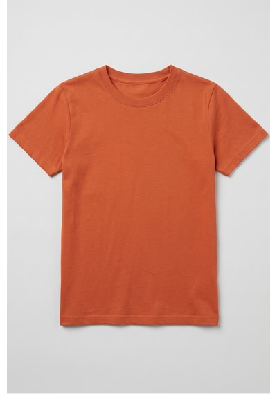 Kiagu Kısa Kol T-shirt Basic Terletmeyen Esnek Kumaş Pamuklu Mevsimlik Kısa Kol Erkek Çocuk Tsort Turuncu Kiagu Kısa Kol T-shirt Basic Terletmeyen Esnek Kumaş Pamuklu Mevsimlik Kısa Kol Erkek Çocuk Tsort Turuncu
