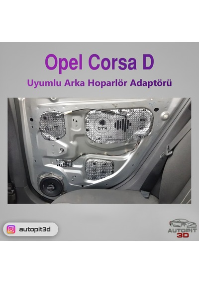 Opel Corsa D Uyumlu Arka Hoparlör Adaptörü
