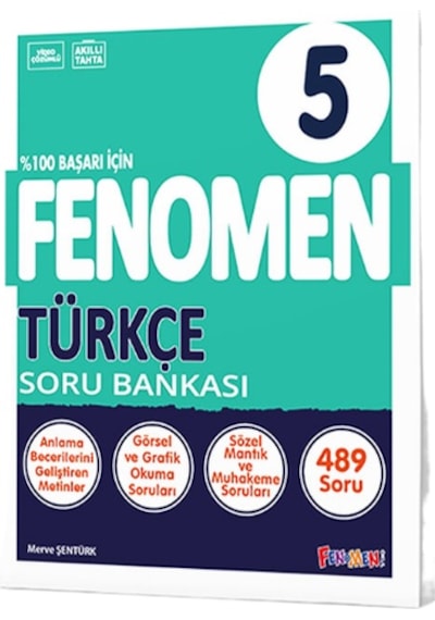 Fenomen Yayınları 5 Türkçe Soru Bankası