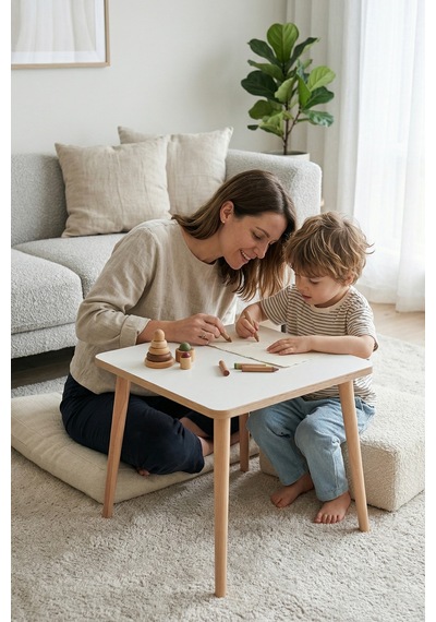 Çocuklar İçin Aktivite, Çalışma Masası 5981 Beyaz