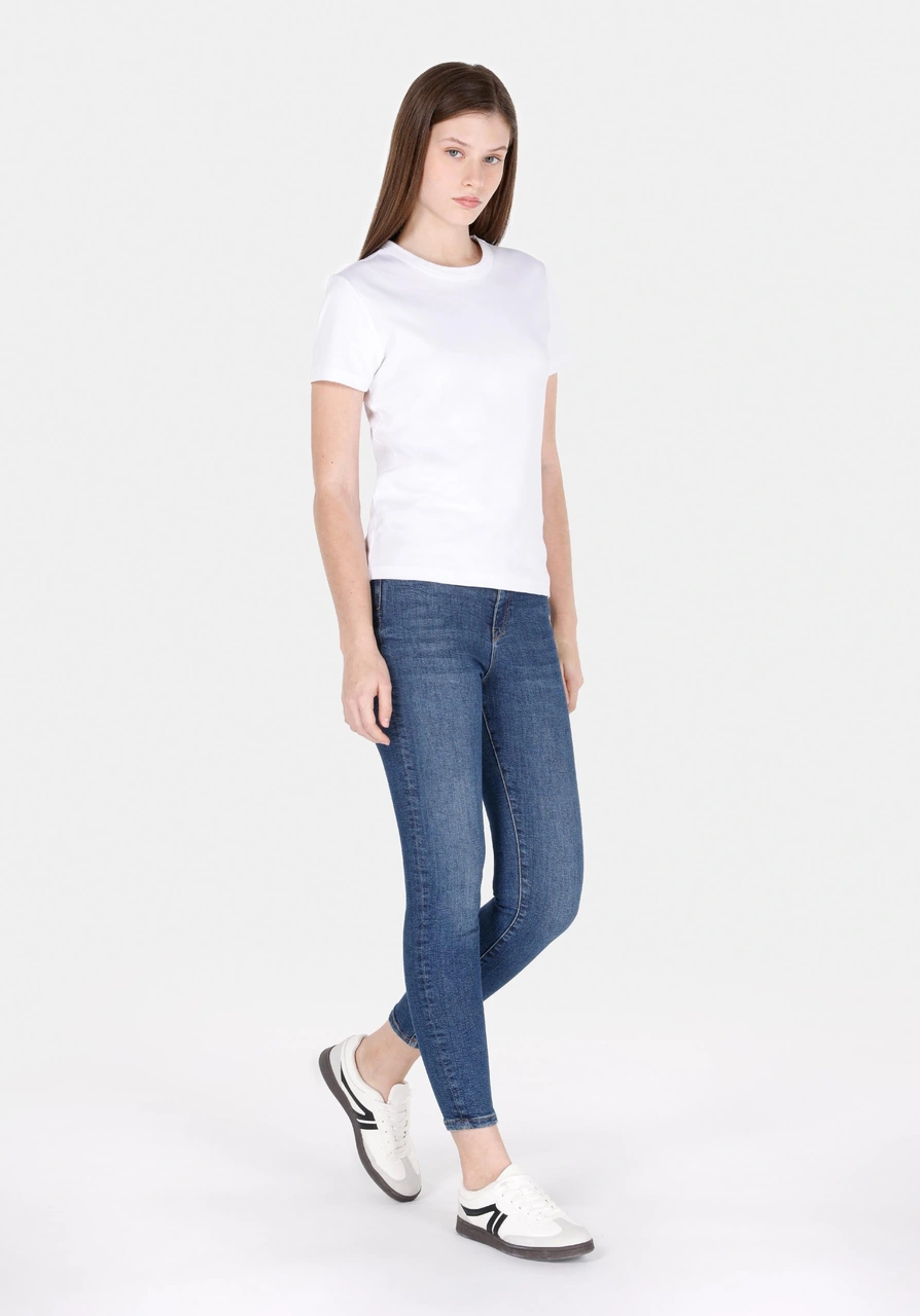 Colins Skinny Fit Kadın İndigo Jean Pantolon Cl1072247 Q1.v1 Dn43927 Denim Colins Skinny Fit Kadın İndigo Jean Pantolon Cl1072247 Q1.v1 Dn43927 Denim