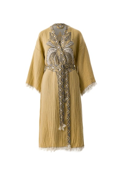 Brandsmiths Yellow Elephant Kimono Sarı