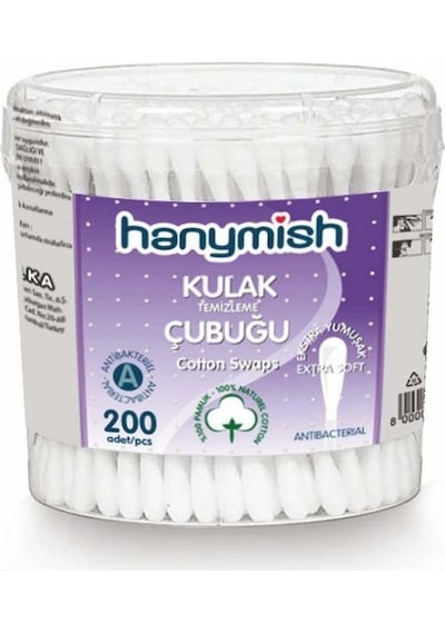 Hanymish Kulak Çubuğu 200 Lü