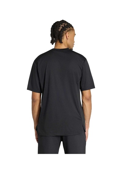 Adidas Erkek T-shirt Tech App Tee Kg1926 Siyah