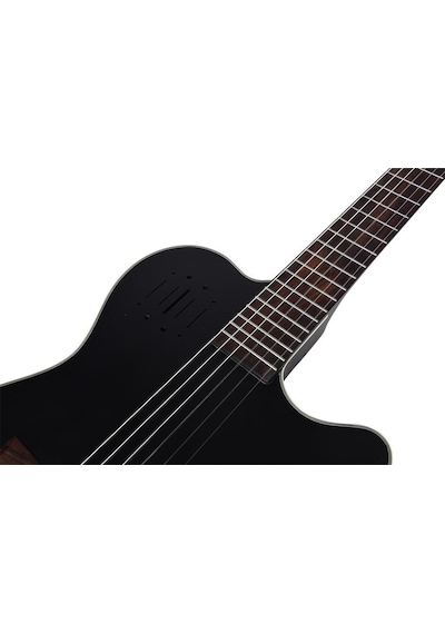 Tayste Cg-100eq Bk Silent Elektro Klasik Gitar