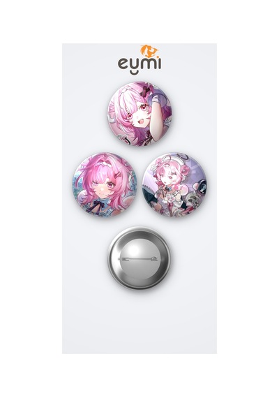 Nte Neverness To Everness Oyunu Chiz Oyun Rozet 3'lü Metal Rozet Seti 58mm İğneli Buton Çanta Yaka Rozeti Çok Renkli