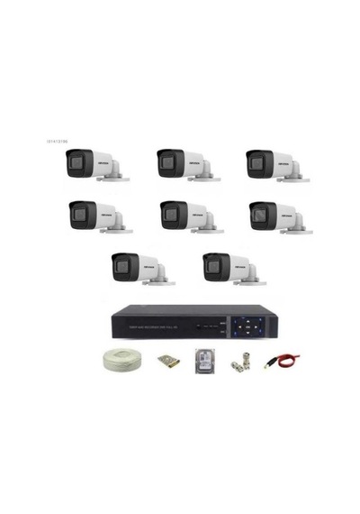 8 Kameralı Hıkvısıon Set