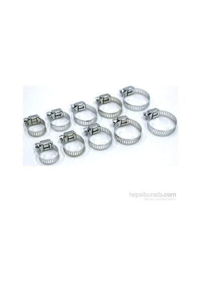 10 Değişik Kelepçe Seti Clamp Set