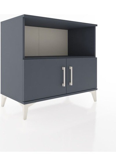 Hyperion Şifonyer Tek Raflı 2 Kapaklı 88x44x80 Antrasit-antrasit Antrasit Hyperion Şifonyer Tek Raflı 2 Kapaklı 88x44x80 Antrasit-antrasit Antrasit