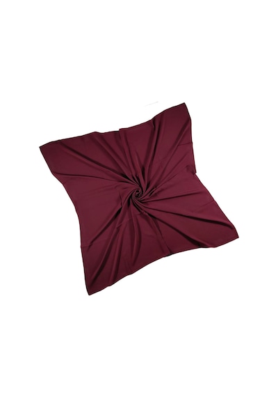 Mim Eşarp Mısırlı Eşarpları Medine Ipeği Büyük Boy Eşarp 110x110 Cm Vişne Çürüğü