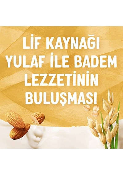 Alpro Yulaf Badem Sütü 2x1 L Vegan Laktozsuz Bitkisel Bazlı