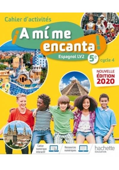 A mi me encanta cycle 4 5ème - Cahier d'activités 9782017030393